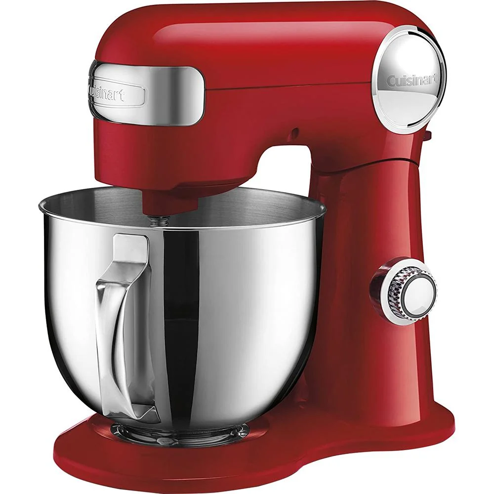 Cuisinart 5.5-Quart Stand Mixer SM-50 Ruby Red with 1 Year Extended Warranty - Image 2