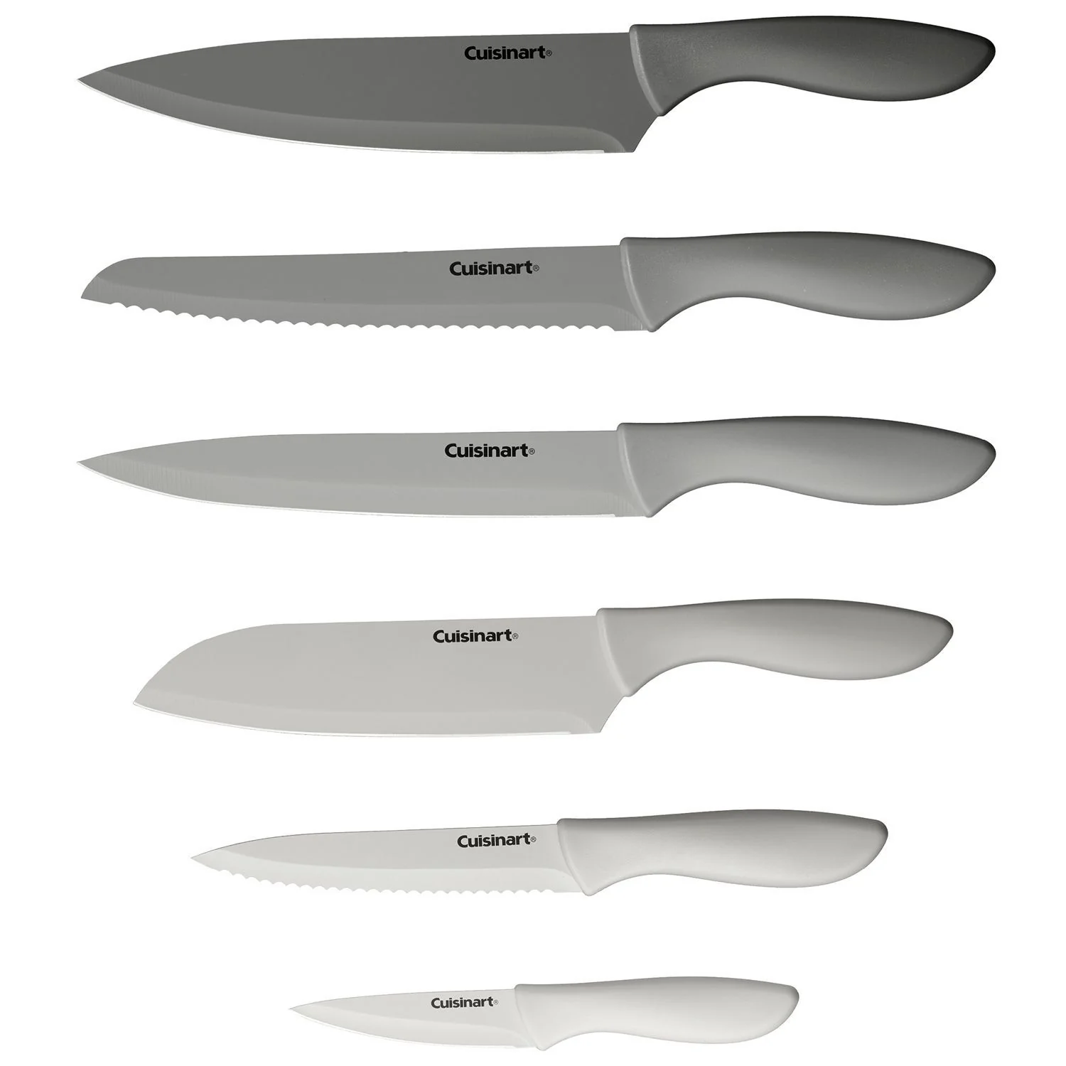 Cuisinart 54CCP-11BK 11pc Ceramica XT Non-Stick Cookware Set w/ Cuisinart 12pc Knife Set - Image 5