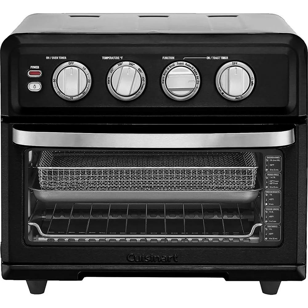 Cuisinart Air Fryer+Convection Toaster Oven Matte Black Open Box+1 Year Warranty - Image 2