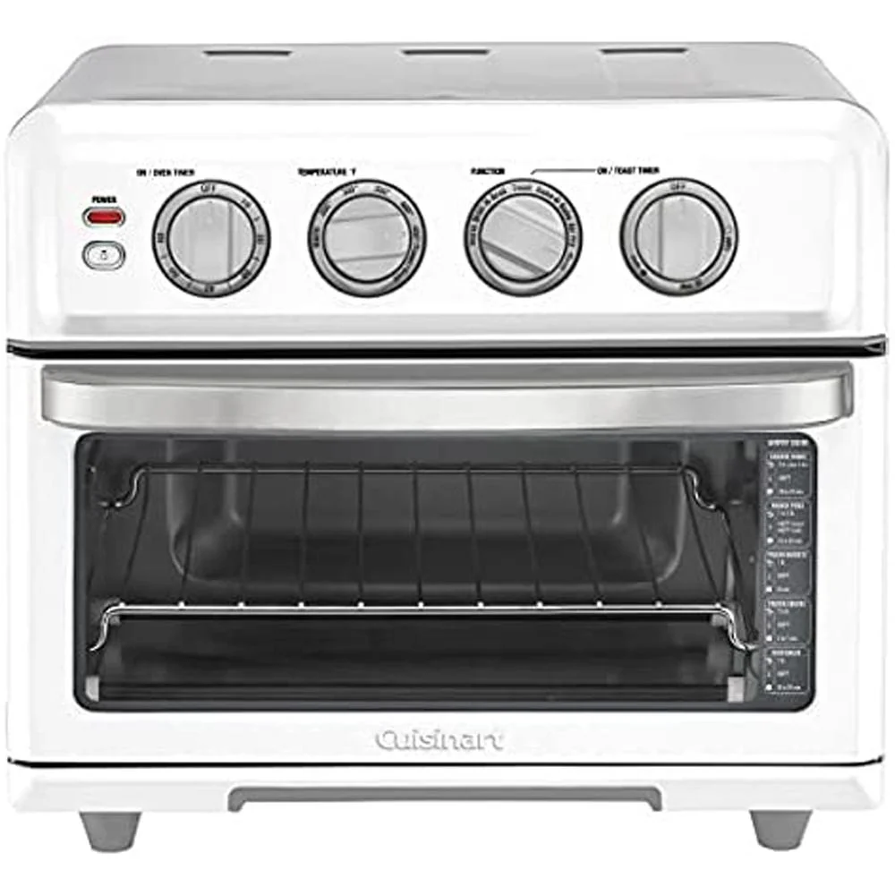 Cuisinart AirFryer Toaster Oven with Grill White + Knife & Oven Mitt Pair - Image 4
