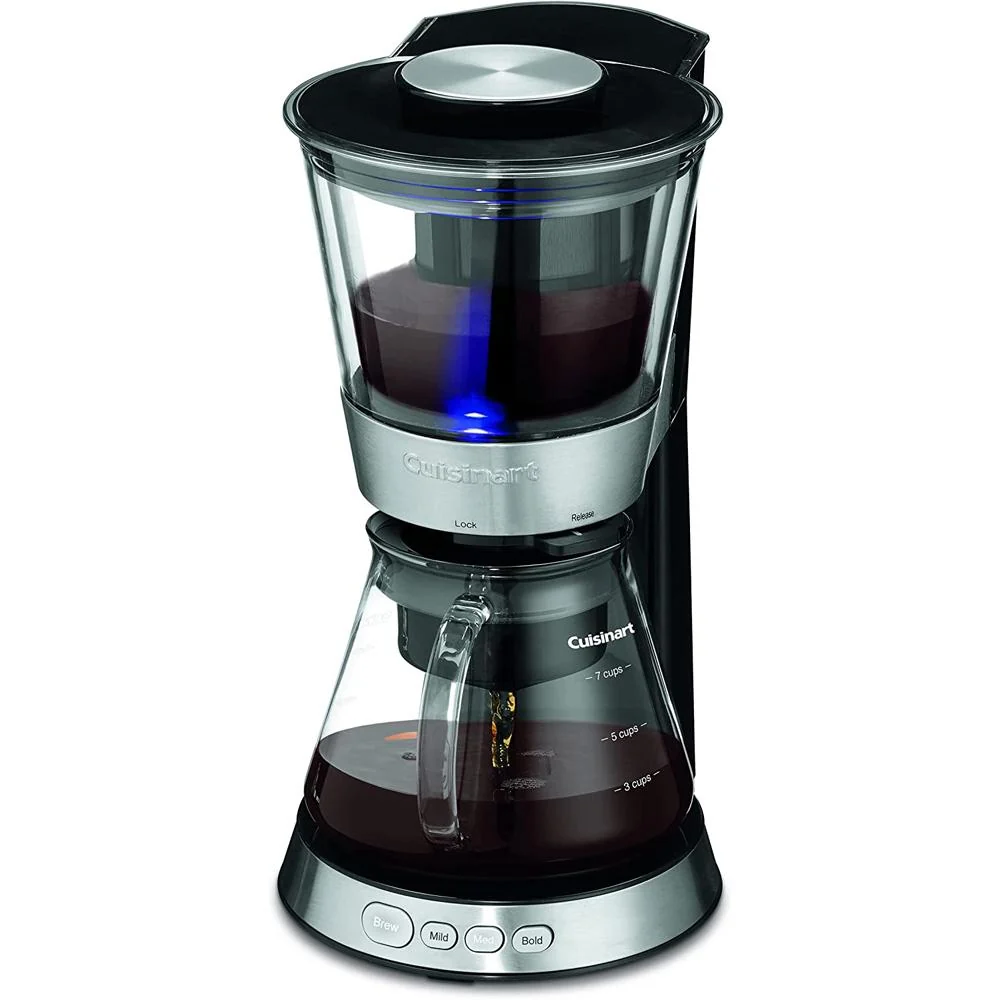 Cuisinart Automatic Cold Brew Coffeemaker w/ Glass Carafe Refurb+3 Year Warranty - Image 4