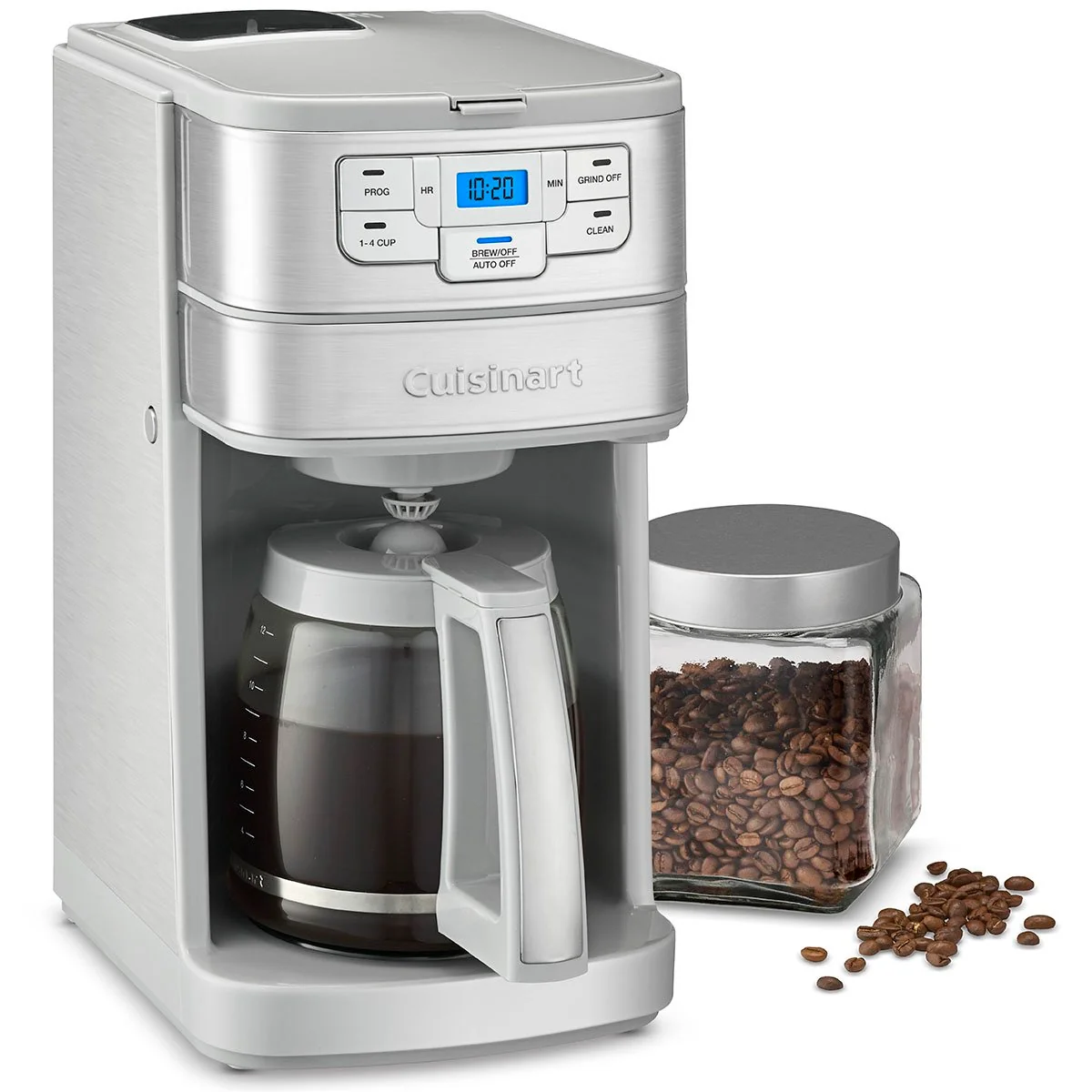 Cuisinart Automatic Grind and Brew 12-Cup Coffeemaker, Stainless Steel - Image 4