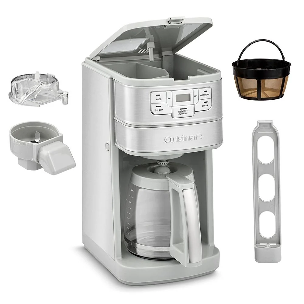 Cuisinart Automatic Grind and Brew 12-Cup Coffeemaker Steel with 2 Year Warranty - Image 6