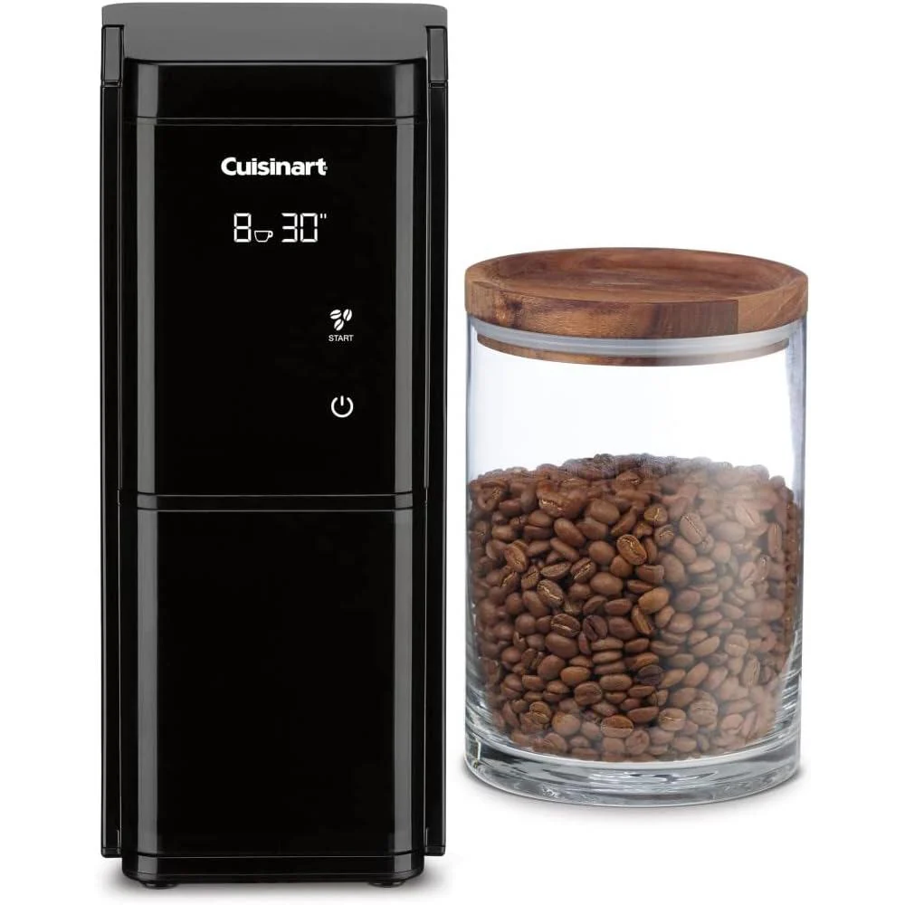 Cuisinart Brew Central 12-Cup Programmable Coffeemaker + Touchscreen Burr Grinder (Black) - Image 3