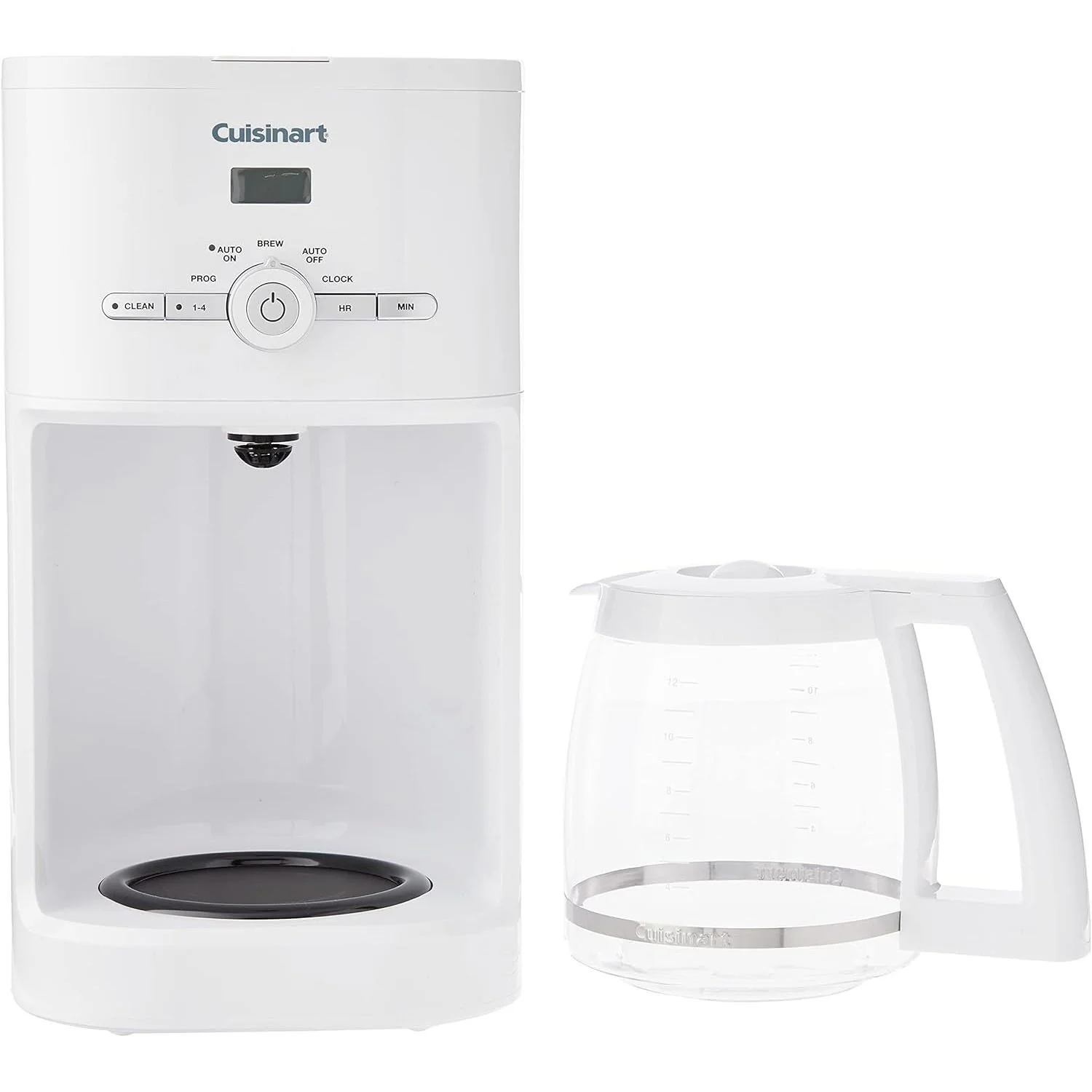 Cuisinart Brew Central 12-Cup Programmable Coffeemaker (White), Factory Refurbished - Image 4