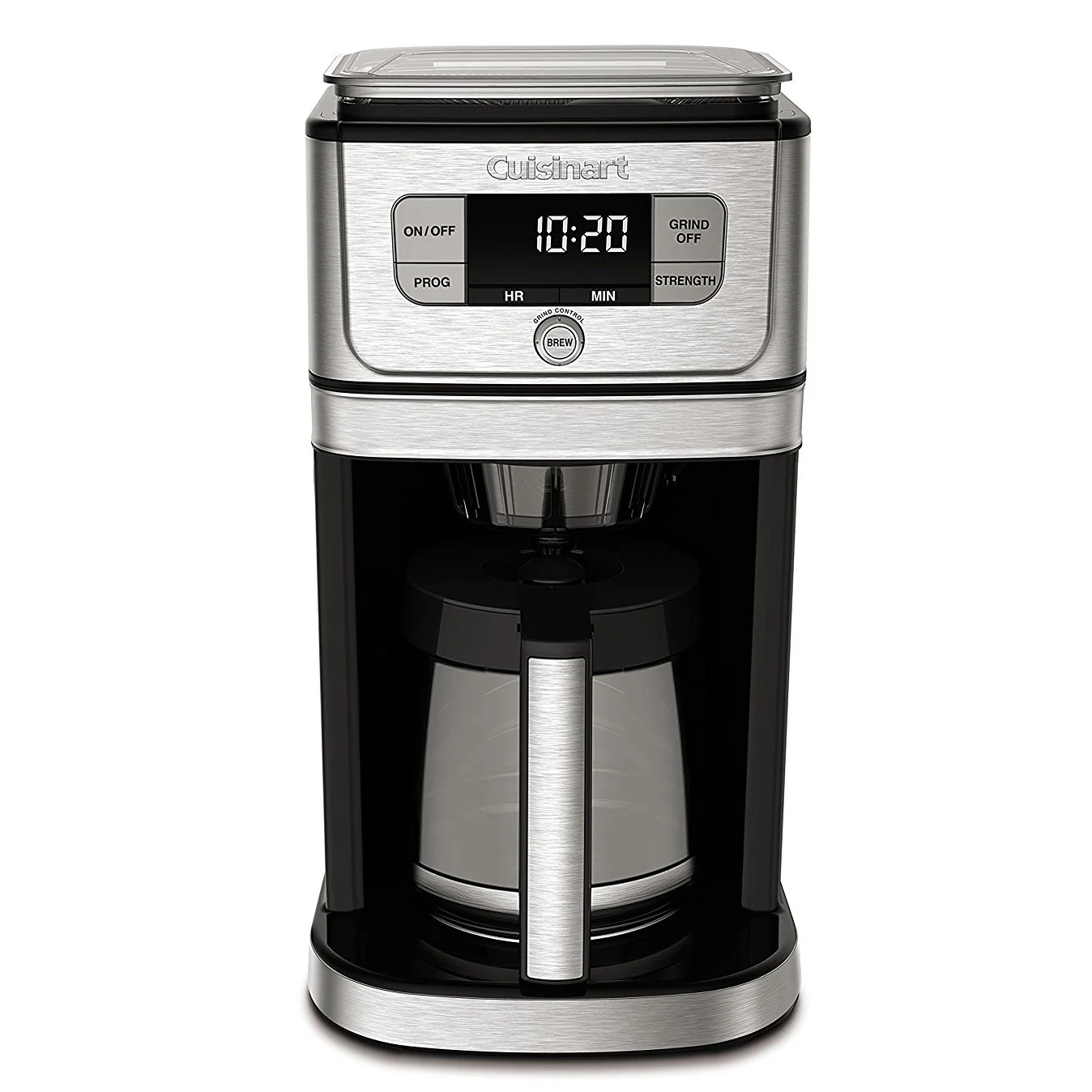 Cuisinart Burr Grind & Brew 12 Cup Coffeemaker DGB-800,Silver - (Refurbished)