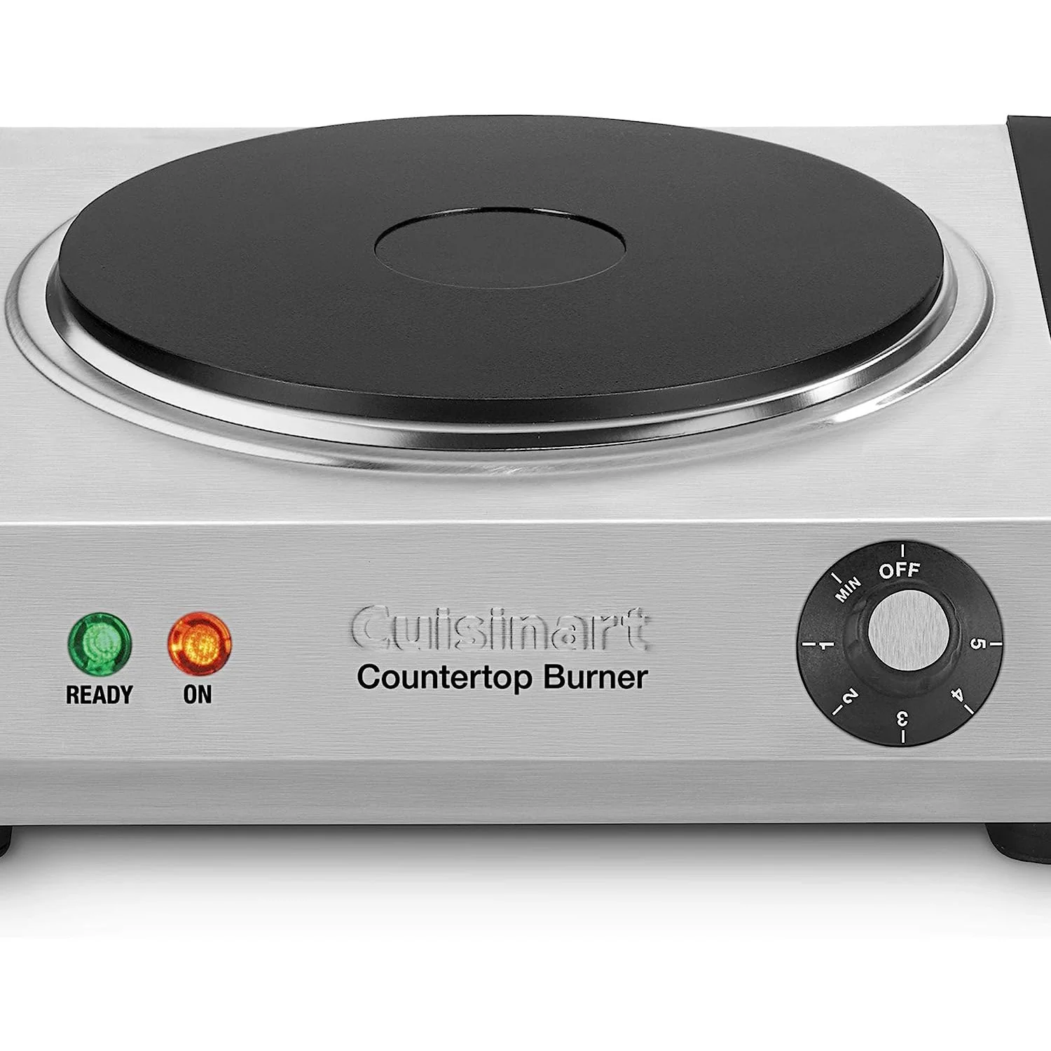 Cuisinart Cast-Iron Single Burner, Stainless Steel, Factory Refurbished - Image 2