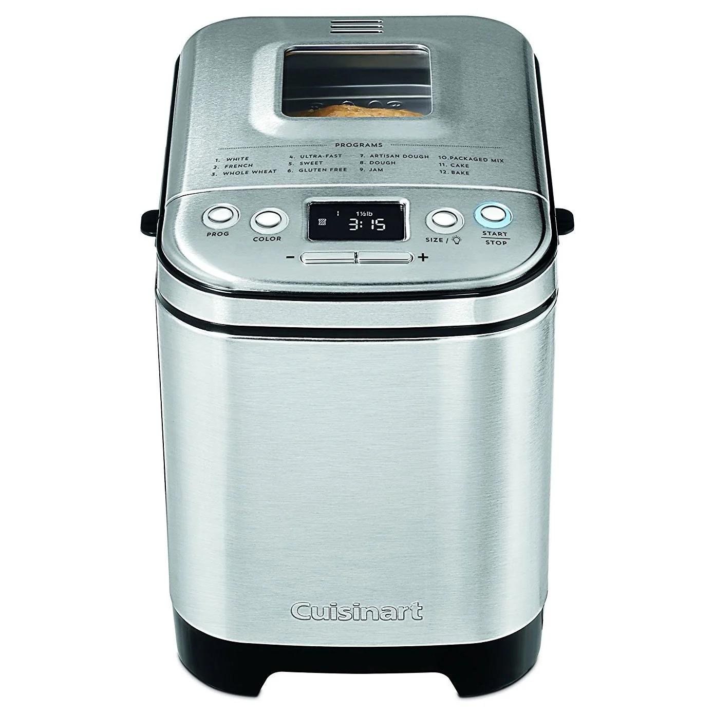 Cuisinart CBK-110 Compact Automatic Bread Maker, Silver - Image 3