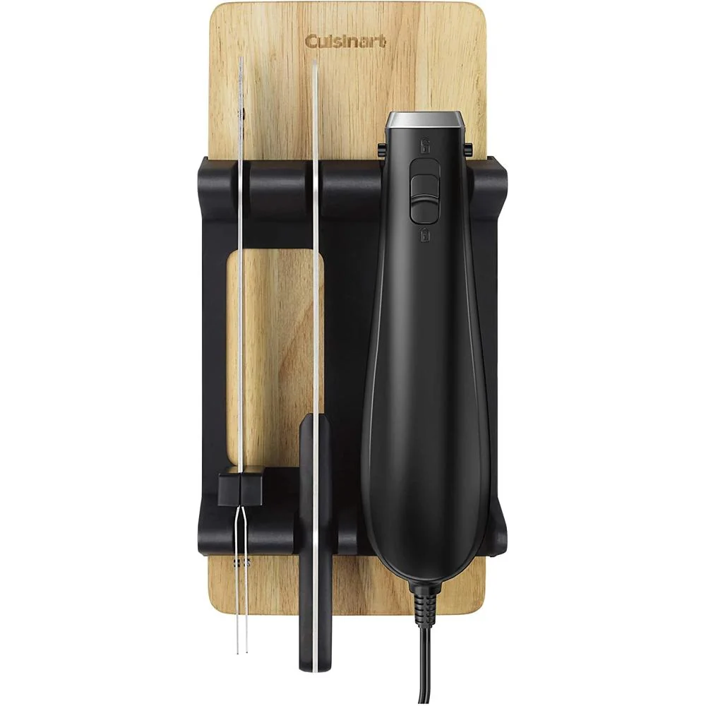 Cuisinart CEK-41 AC Electric Knife with Bamboo Cutting Board - Image 3