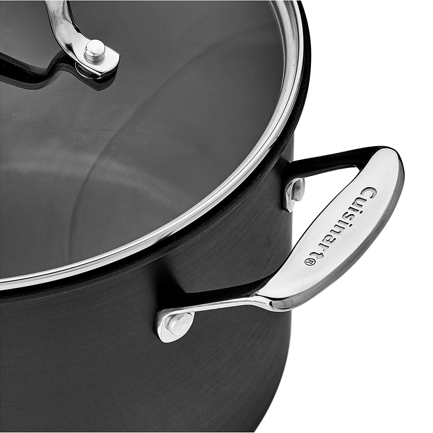 Cuisinart Chef's Classic Nonstick Hard Anodized 7 Piece Set - Image 3