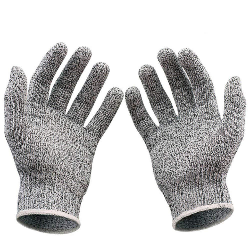 Cuisinart Classic Nonstick Edge 6" Chef's Knife, 3-Pack (Black) + Kitchen Safety Gloves - Image 5