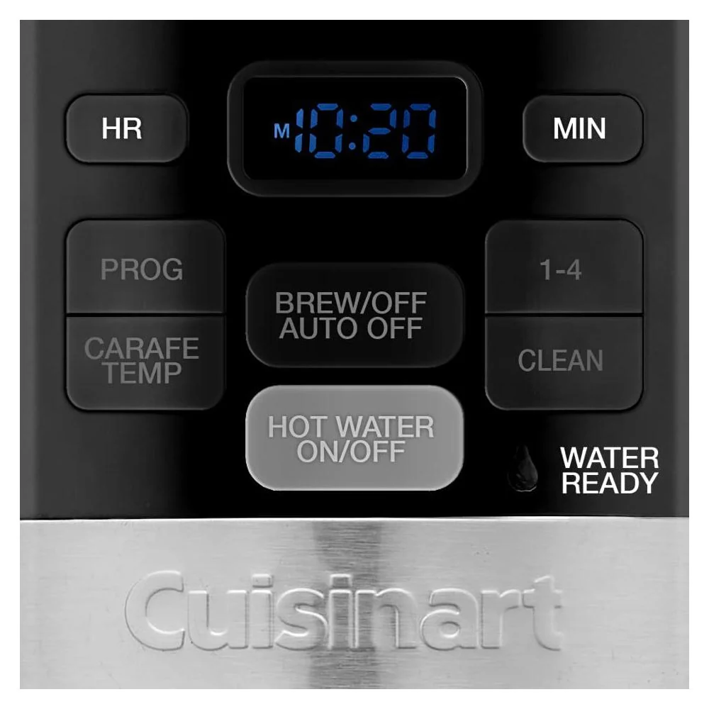 Cuisinart Coffee Plus 12-Cup Coffeemaker & Hot Water System, Black - Image 4
