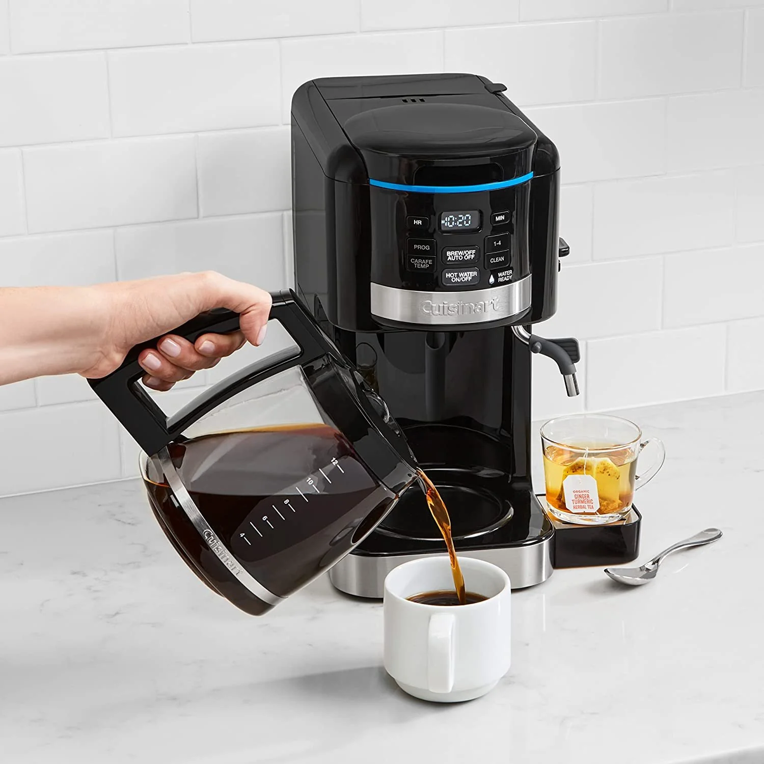 Cuisinart Coffee Plus 12-Cup Coffeemaker & Hot Water System, Black - Image 5