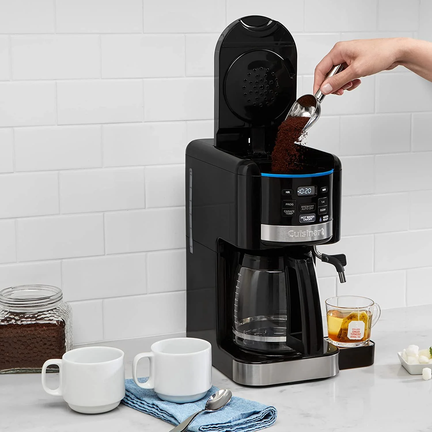 Cuisinart Coffee Plus 12-Cup Coffeemaker & Hot Water System, Black - Image 6
