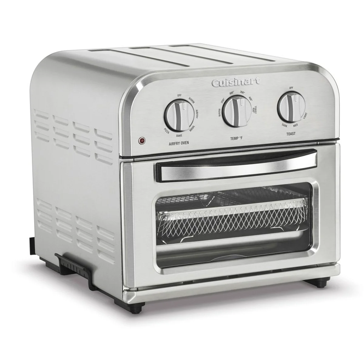 Cuisinart Compact AirFryer/Convection Toaster Oven - Stainless Steel (TOA-26TG) - Image 8