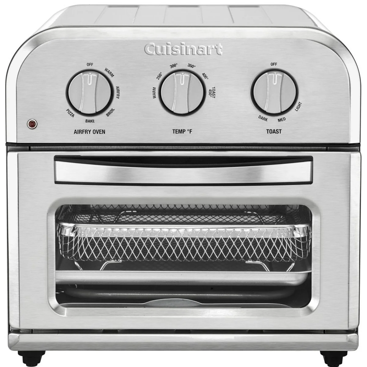 Cuisinart Compact AirFryer/Convection Toaster Oven - Stainless Steel (TOA-26TG) - Image 9
