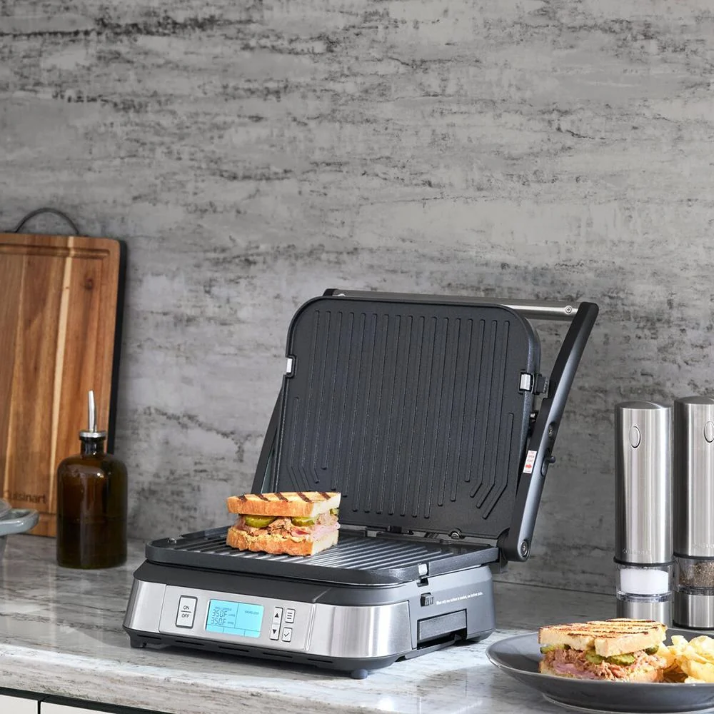 Cuisinart Contact Griddler with Smoke-less Mode Open Box with 1 Year Warranty - Image 9