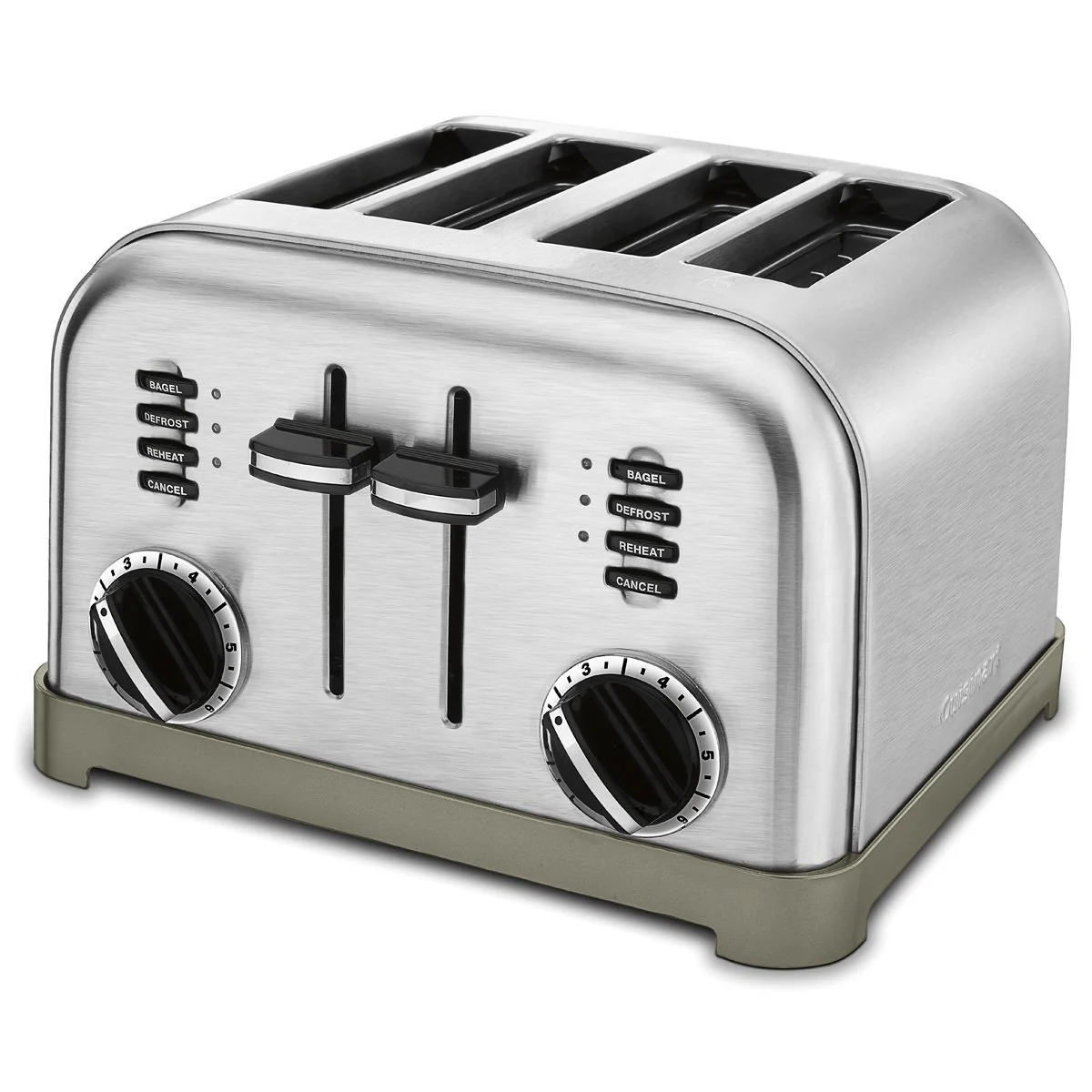Cuisinart CPT-180 4-Slice Metal Classic Toaster - Brushed Stainless - Factory Refurbished - Image 3