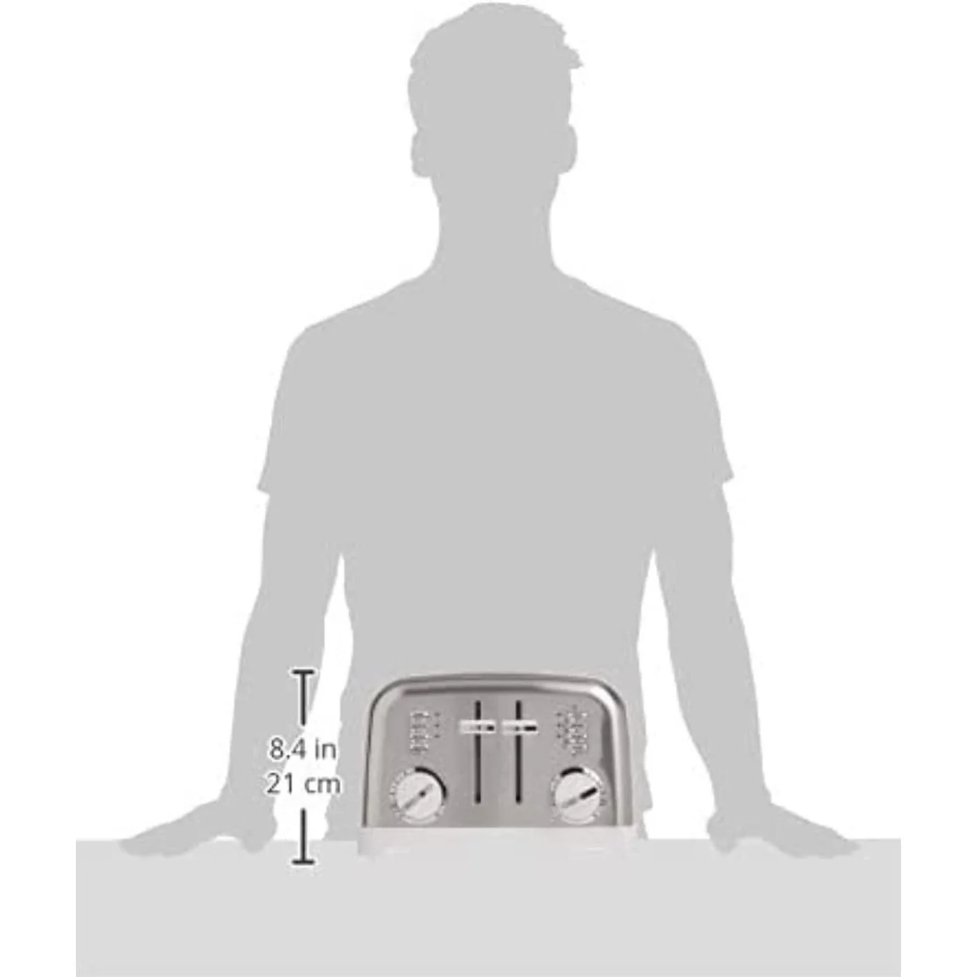 Cuisinart CPT-180W 4-Slice Metal Toaster, White/Stainless Steel, Factory Refurbished - Image 5