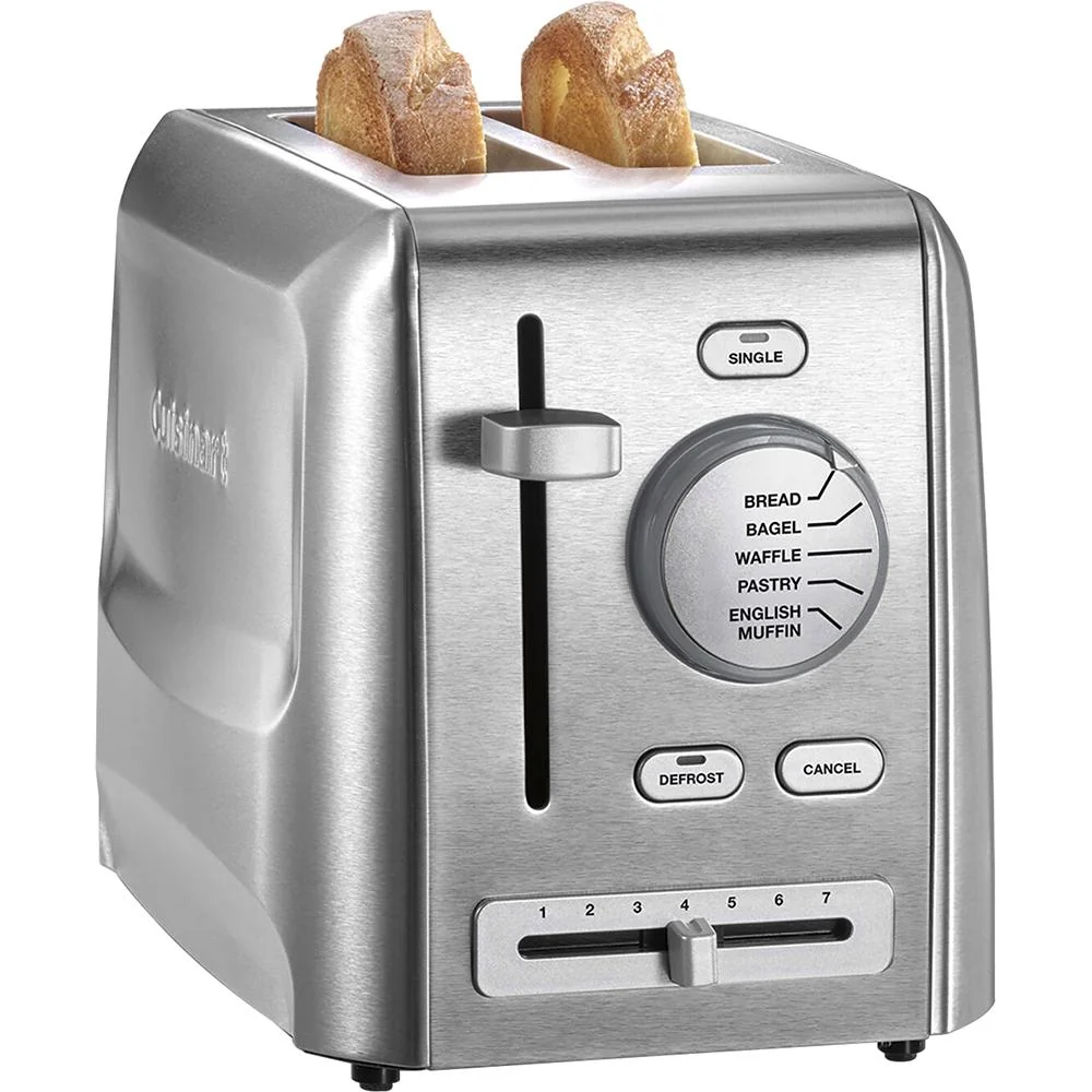 Cuisinart CPT-620 2-Slice Custom Select Toaster, Stainless Steel - Refurbished - Image 2