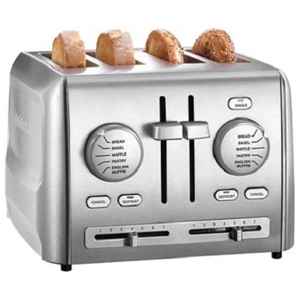 Cuisinart CPT-640P1 4-Slice Custom Select Toaster, Stainless Steel Refurbished - Image 5