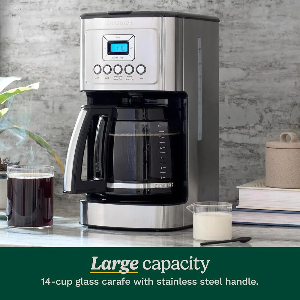 Cuisinart DCC-3200 Perfect Temp 14-Cup Programmable Coffeemaker Stainless Steel - Open Box - Image 6