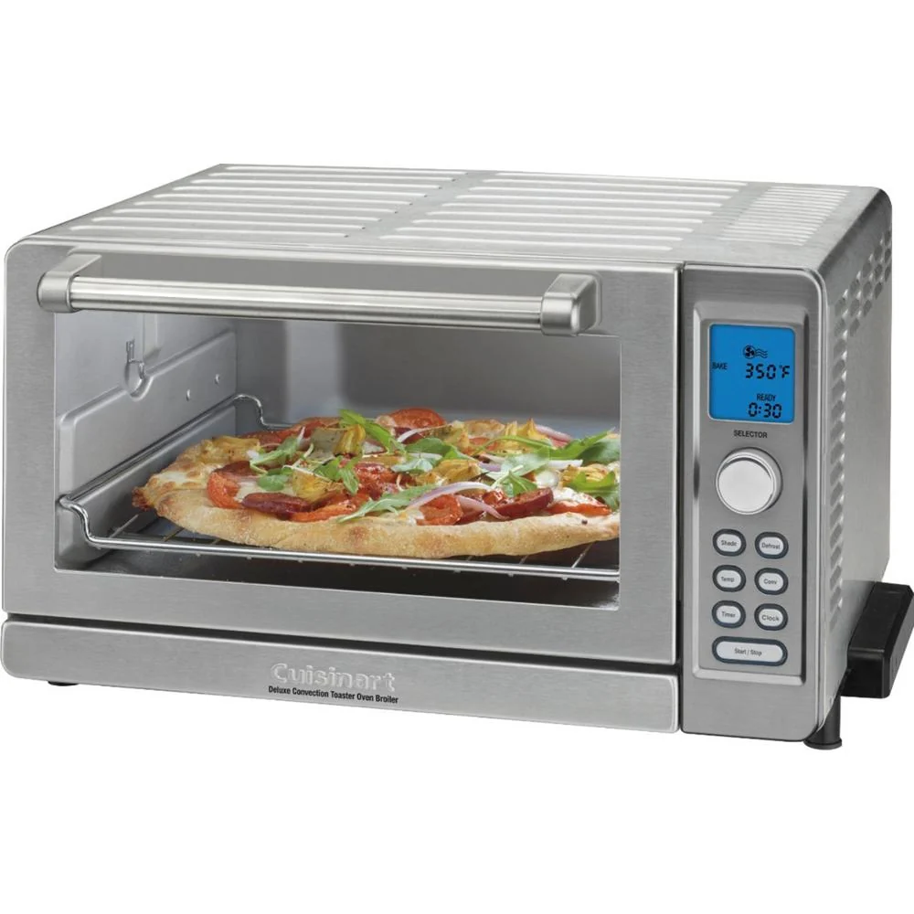 Cuisinart Deluxe Convection Toaster Oven Broiler, Stainless Steel - TOB-135N - Open Box - Image 3