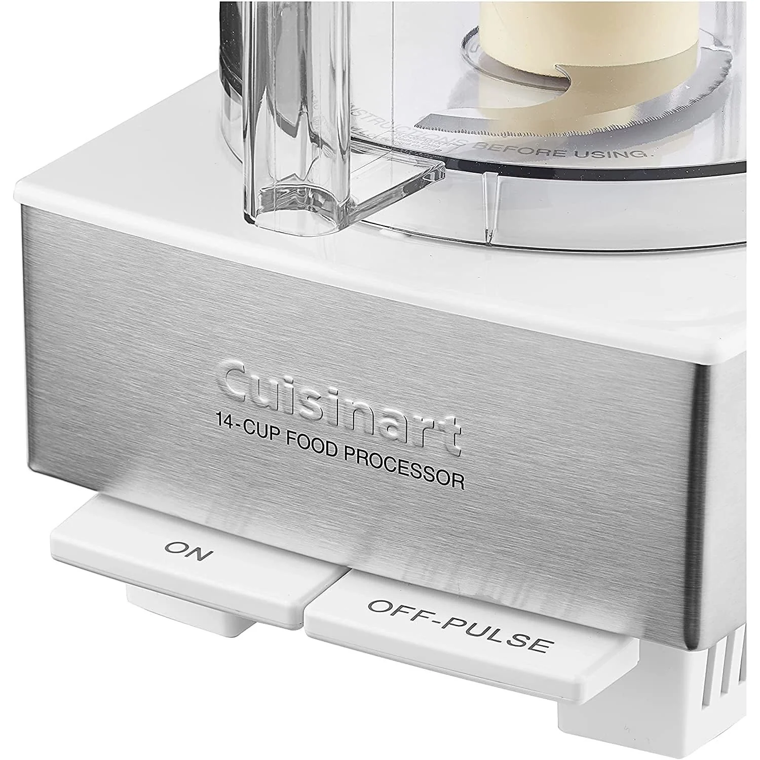 Cuisinart DFP-14BCWNY Food Processor Custom, 14 Cup, White, Refurbished - Image 4