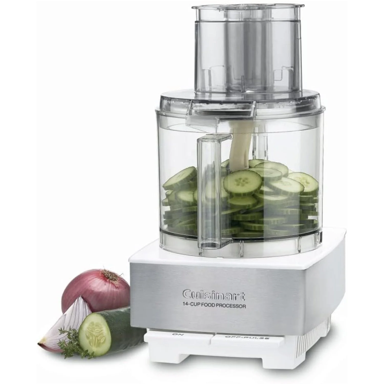 Cuisinart DFP-14BCWNY Food Processor Custom, 14 Cup, White, Refurbished - Image 9