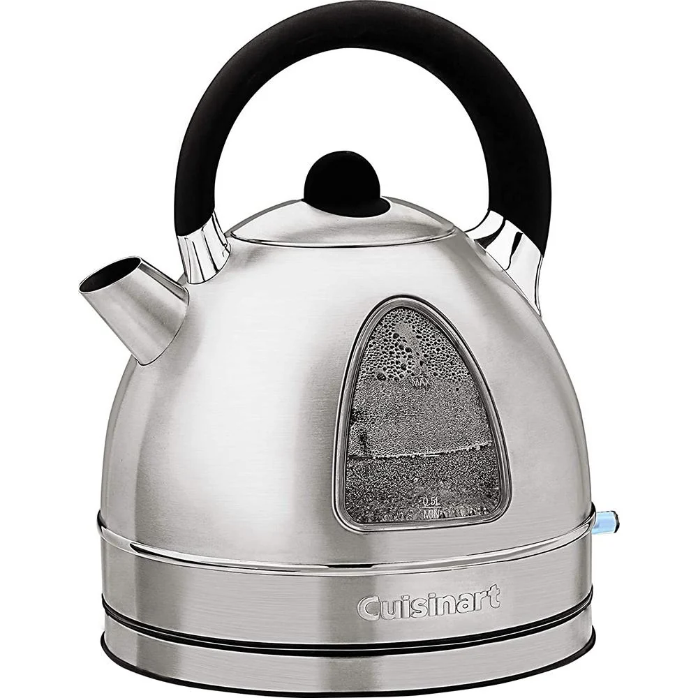 Cuisinart DK-17 Cordless Electric Kettle, Black/Stainless Steel - Refurbished - Image 2