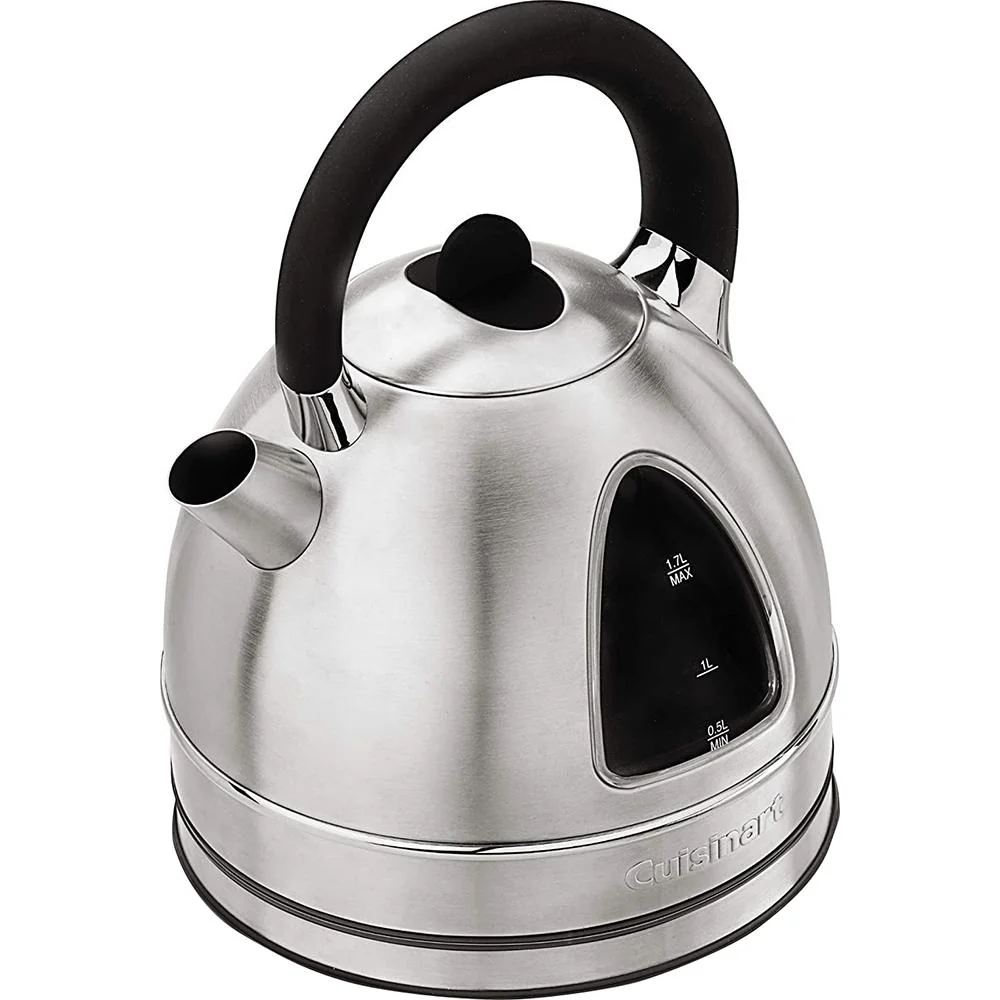 Cuisinart DK-17 Cordless Electric Kettle, Black/Stainless Steel - Refurbished - Image 3