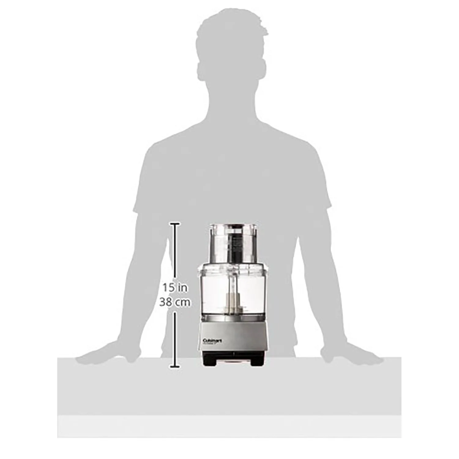 Cuisinart DLC-8SBCYP1 Food Processor, Pro Custom 11 Cup, Chrome, Factory Refurbished - Image 5