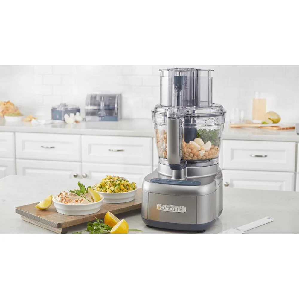 Cuisinart Elemental 13 Cup Food Processor with Dicing, Gunmetal - FP-13DGM - Open Box - Image 3