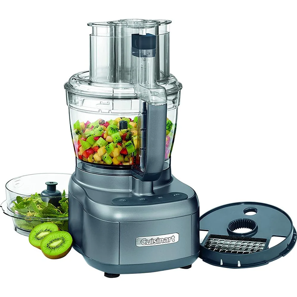 Cuisinart Elemental 13 Cup Food Processor with Dicing, Gunmetal - FP-13DGM - Image 4