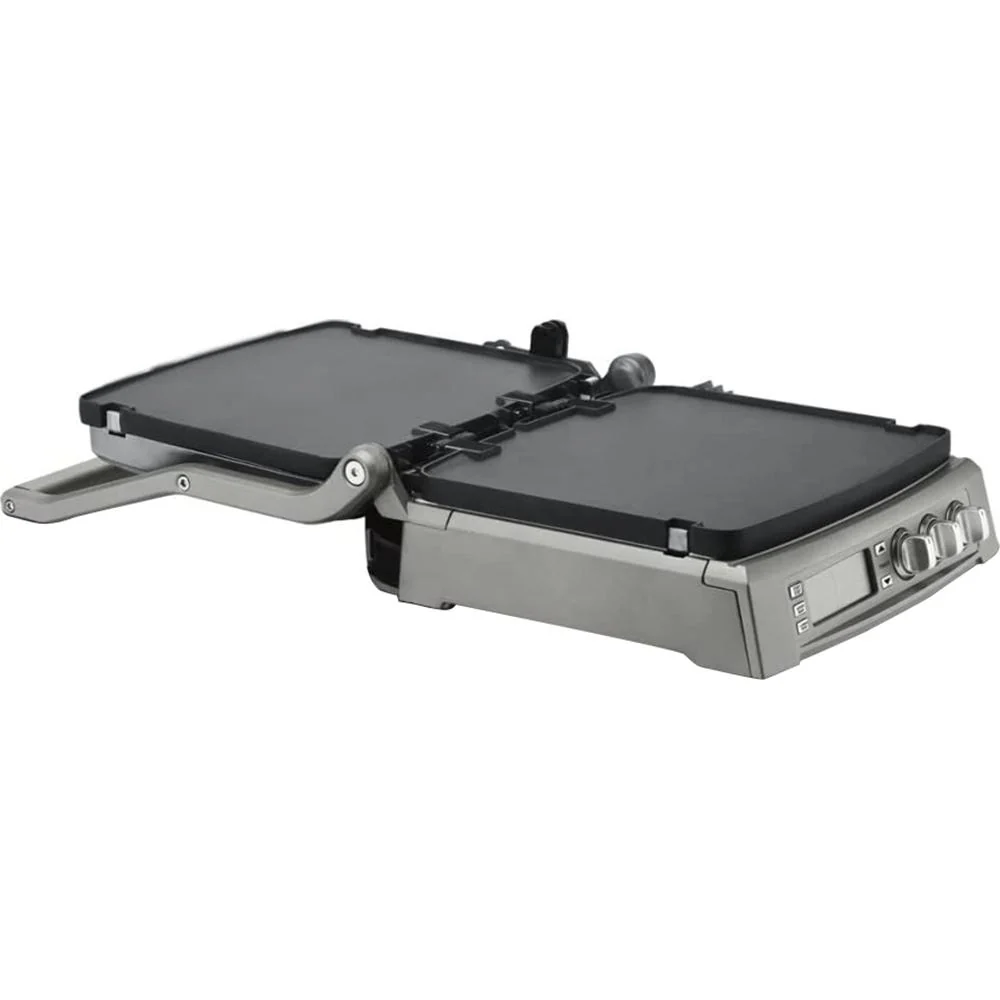 Cuisinart Elite Griddler/Grill; Stainless Steel - GR-300WSP1 - Open Box - Image 4