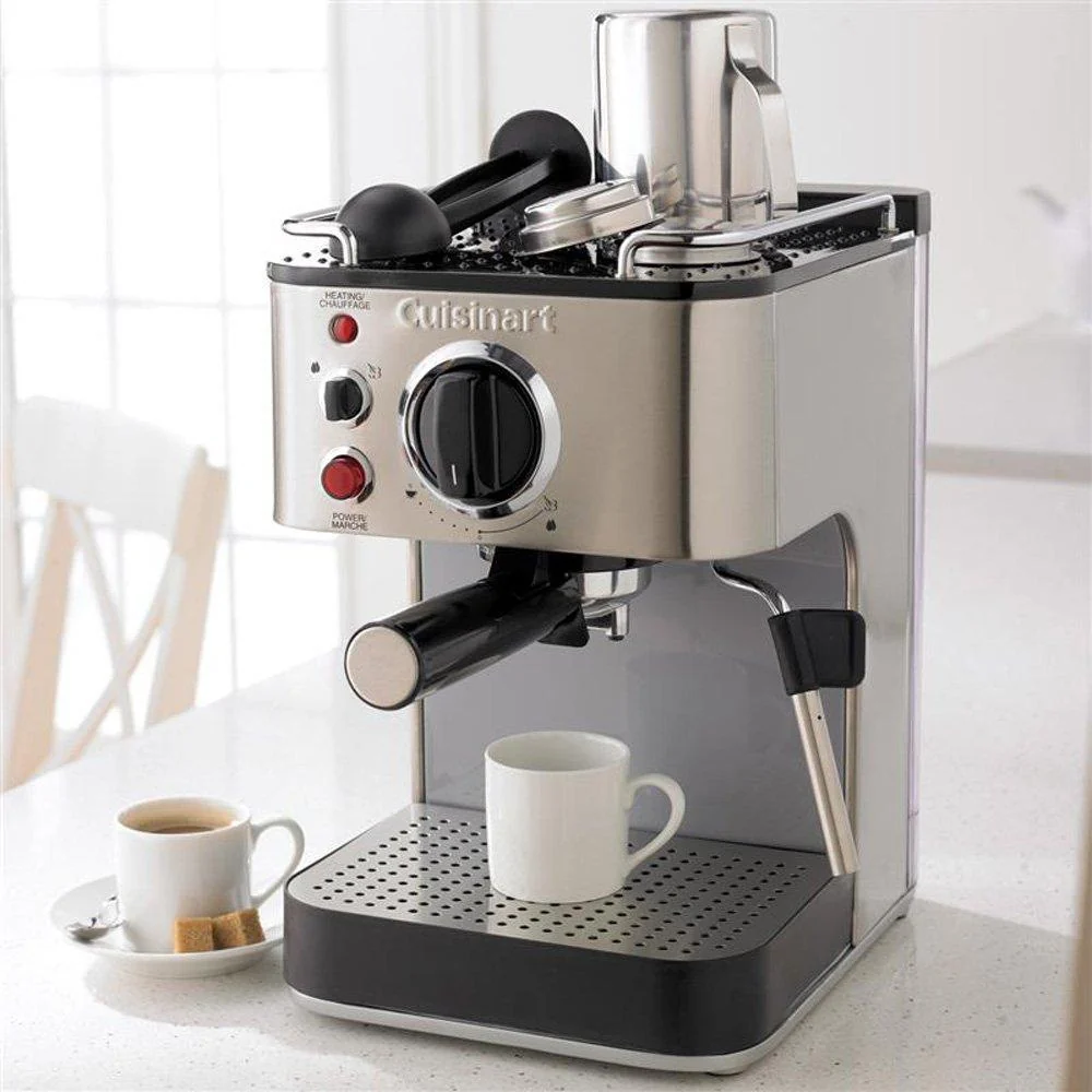 Cuisinart EM-100 15-Bar Stainless Steel Espresso Maker (Factory Refurbished) - Image 4
