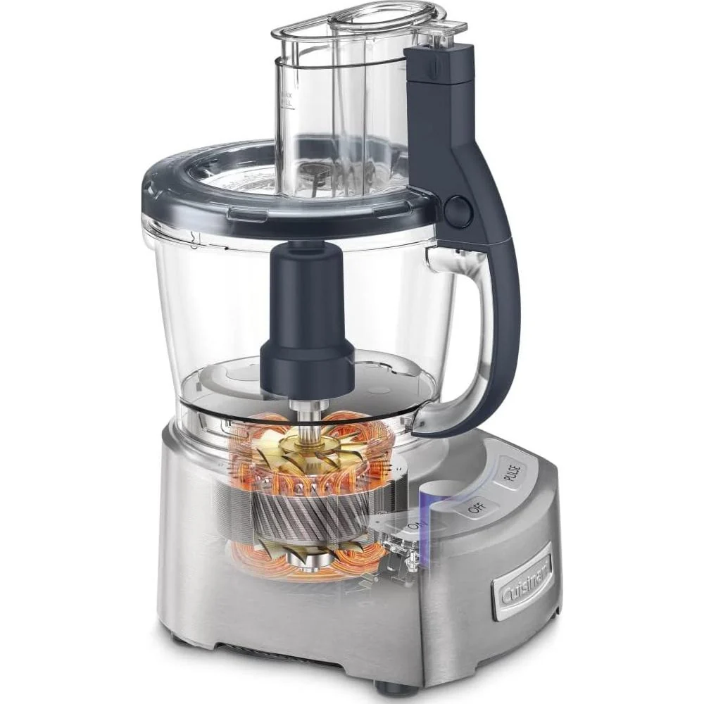 Cuisinart FP-12DCN Elite Collection 2.0 12-Cup Food Processor Die Cast (Refurbished) - Image 3