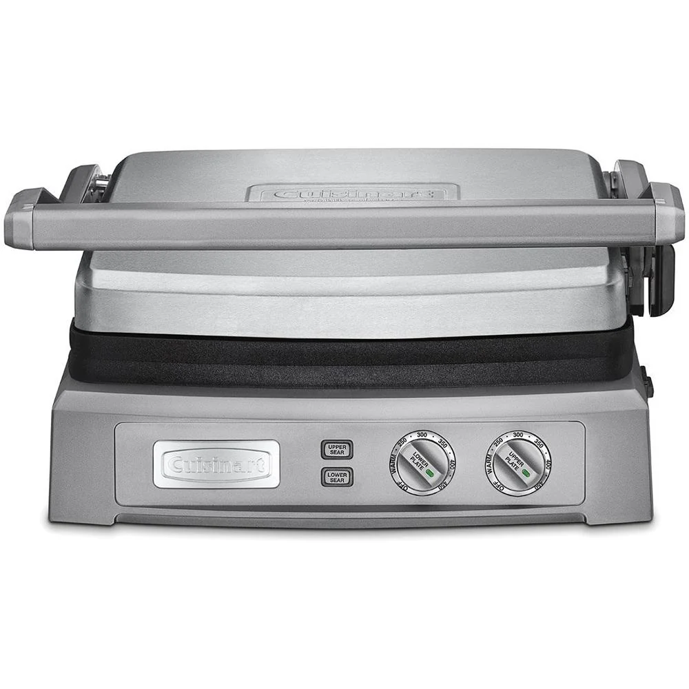 Cuisinart GR-150 Griddler Deluxe - Brushed Stainless - Image 3
