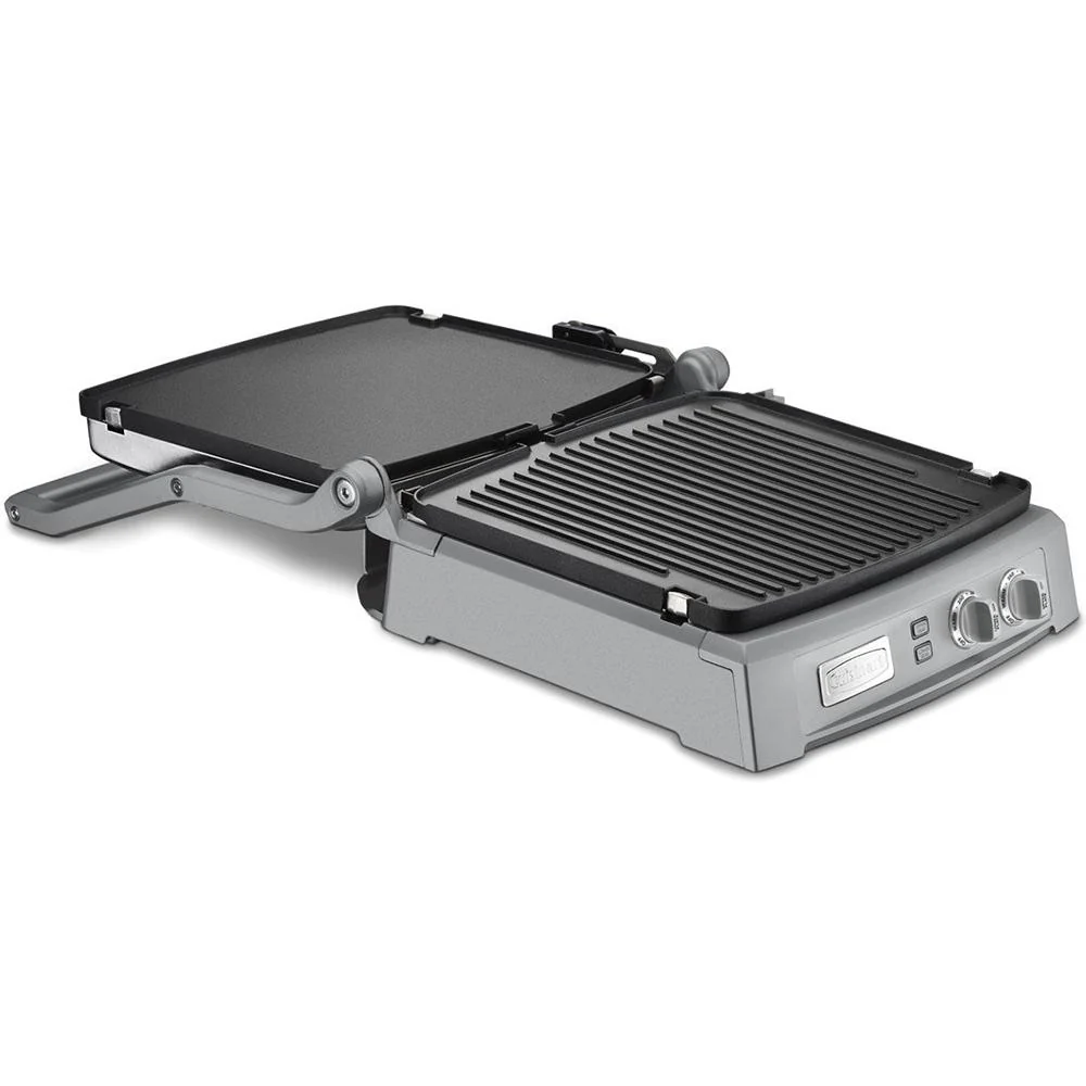 Cuisinart GR-150 Griddler Deluxe - Brushed Stainless - Image 5