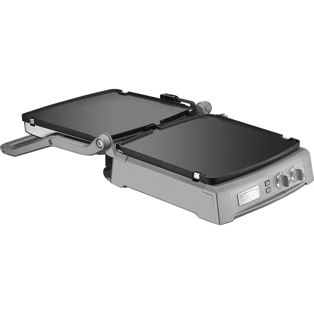Cuisinart GR-150 Griddler Deluxe - Brushed Stainless - Open Box - Image 6