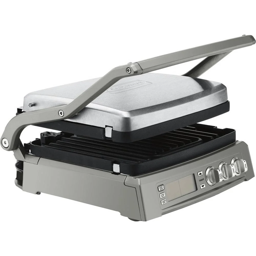 Cuisinart GR-300 Cuisinart  Elite Griddler, Stainless Steel, Factory Refurbished - Image 4