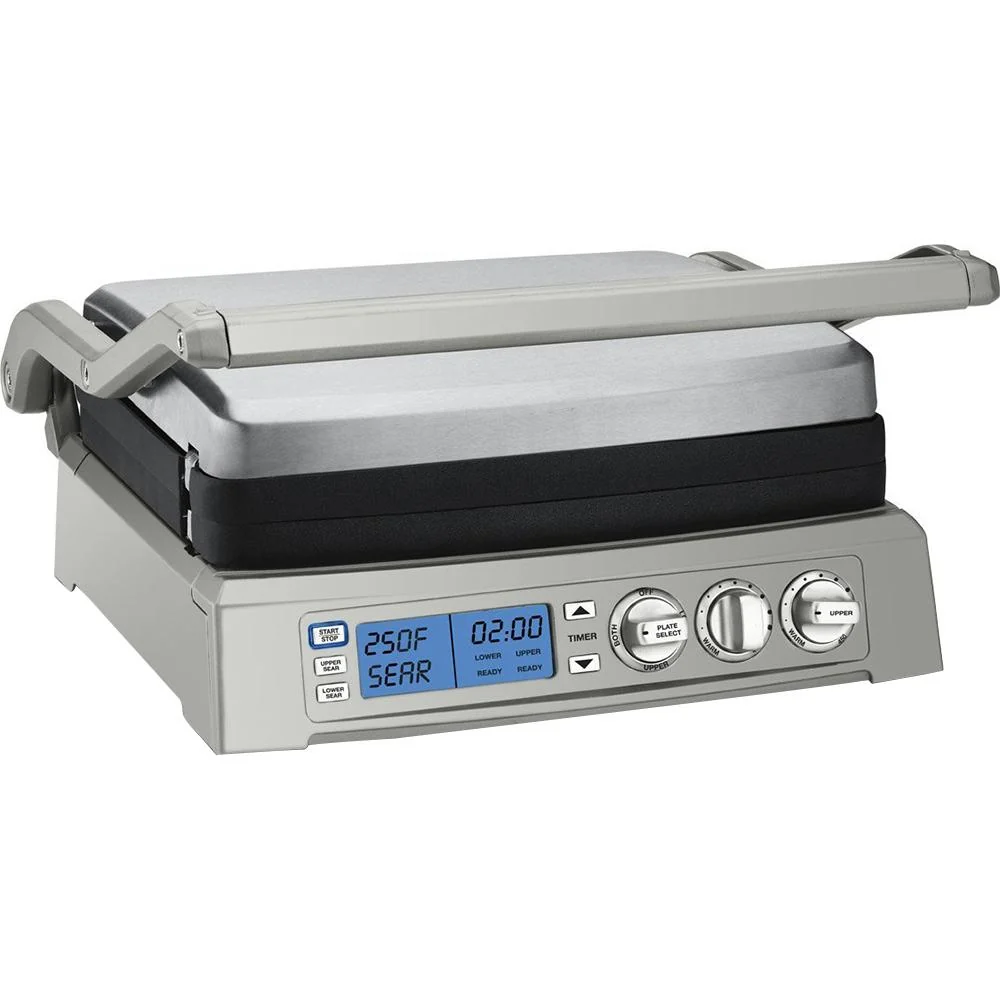 Cuisinart GR-300 Cuisinart  Elite Griddler, Stainless Steel, Factory Refurbished - Image 6