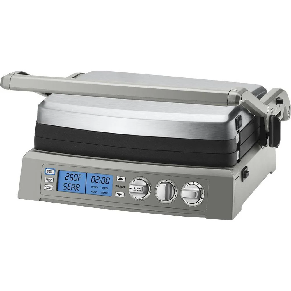 Cuisinart GR-300 Cuisinart  Elite Griddler, Stainless Steel, Factory Refurbished - Image 7