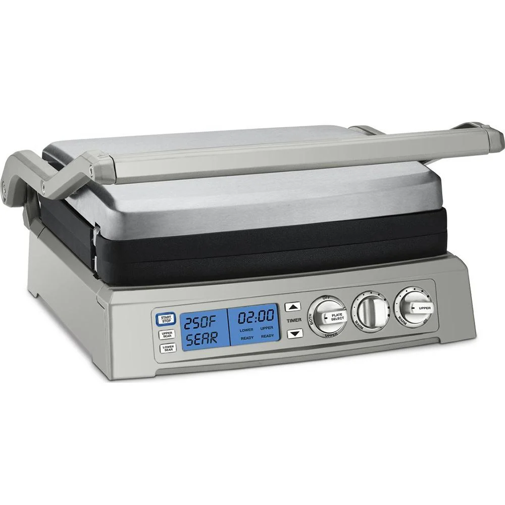 Cuisinart 6-in-1 Elite Griddler Deluxe, Electric Grill, Griddle & Top Melt - Image 6