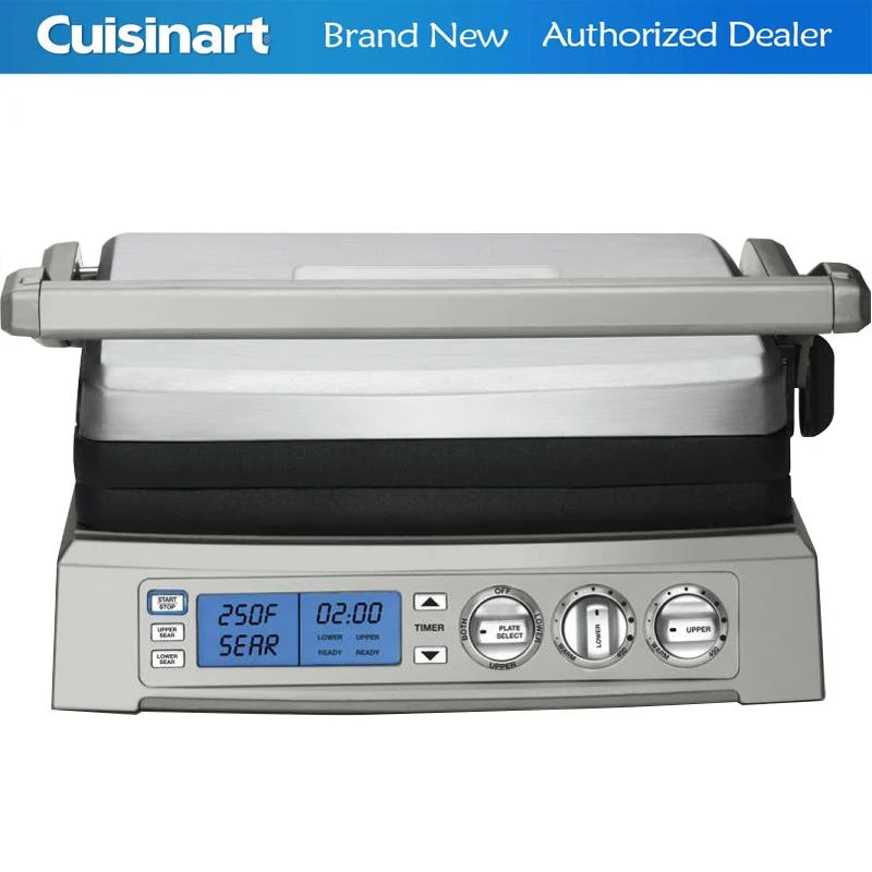 Cuisinart 6-in-1 Elite Griddler Deluxe, Electric Grill, Griddle & Top Melt - Image 8