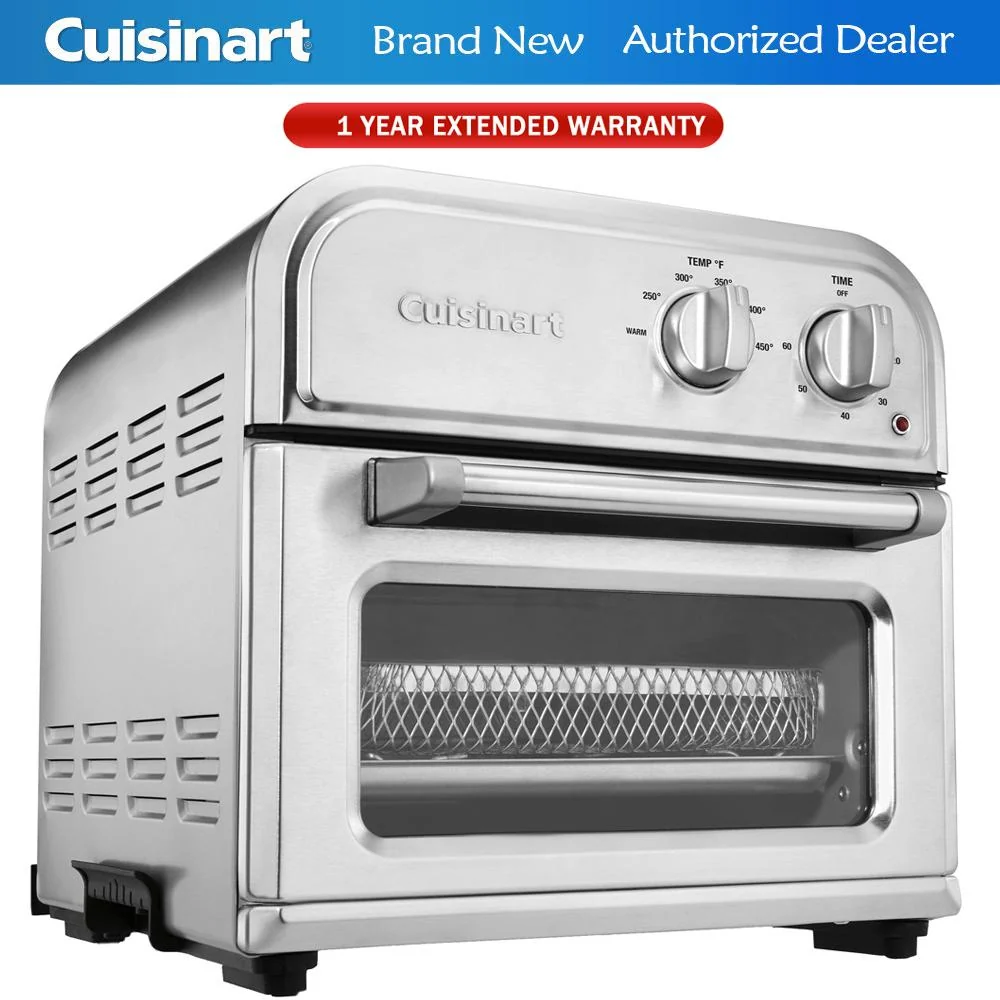 Cuisinart High-Efficiency AirFryer Silver + 1 Year Extended Warranty - Image 5
