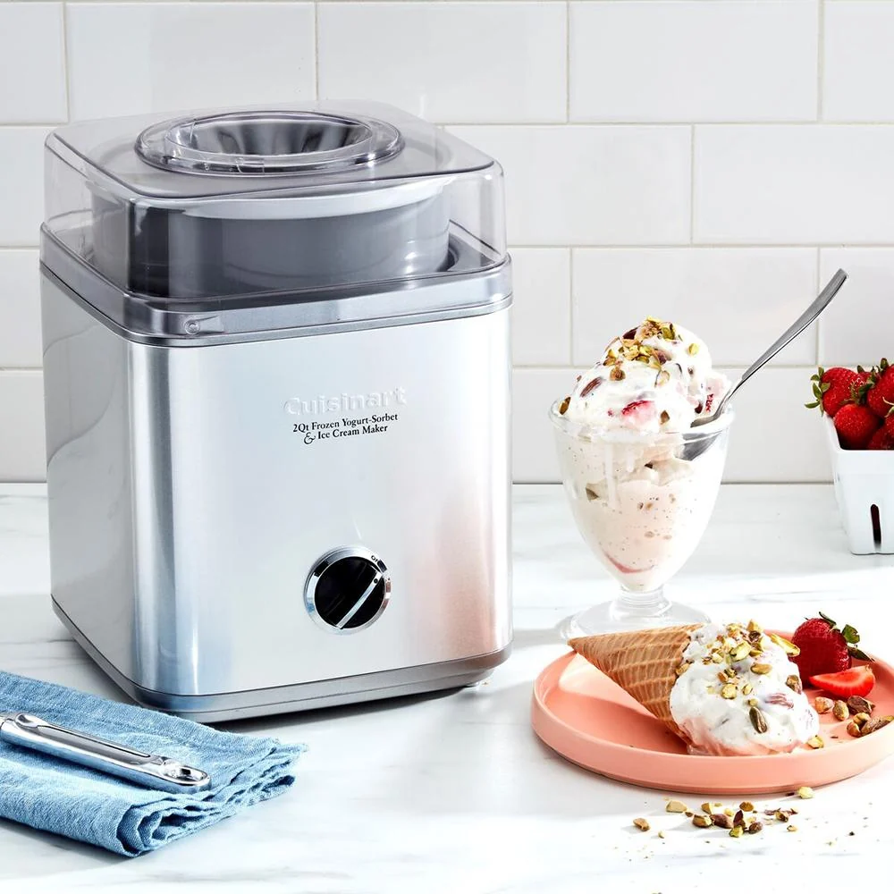 Cuisinart Pure Indulgence 2 Qt. Frozen Yogurt-Sorbet & Ice Cream Maker Open Box - Image 4