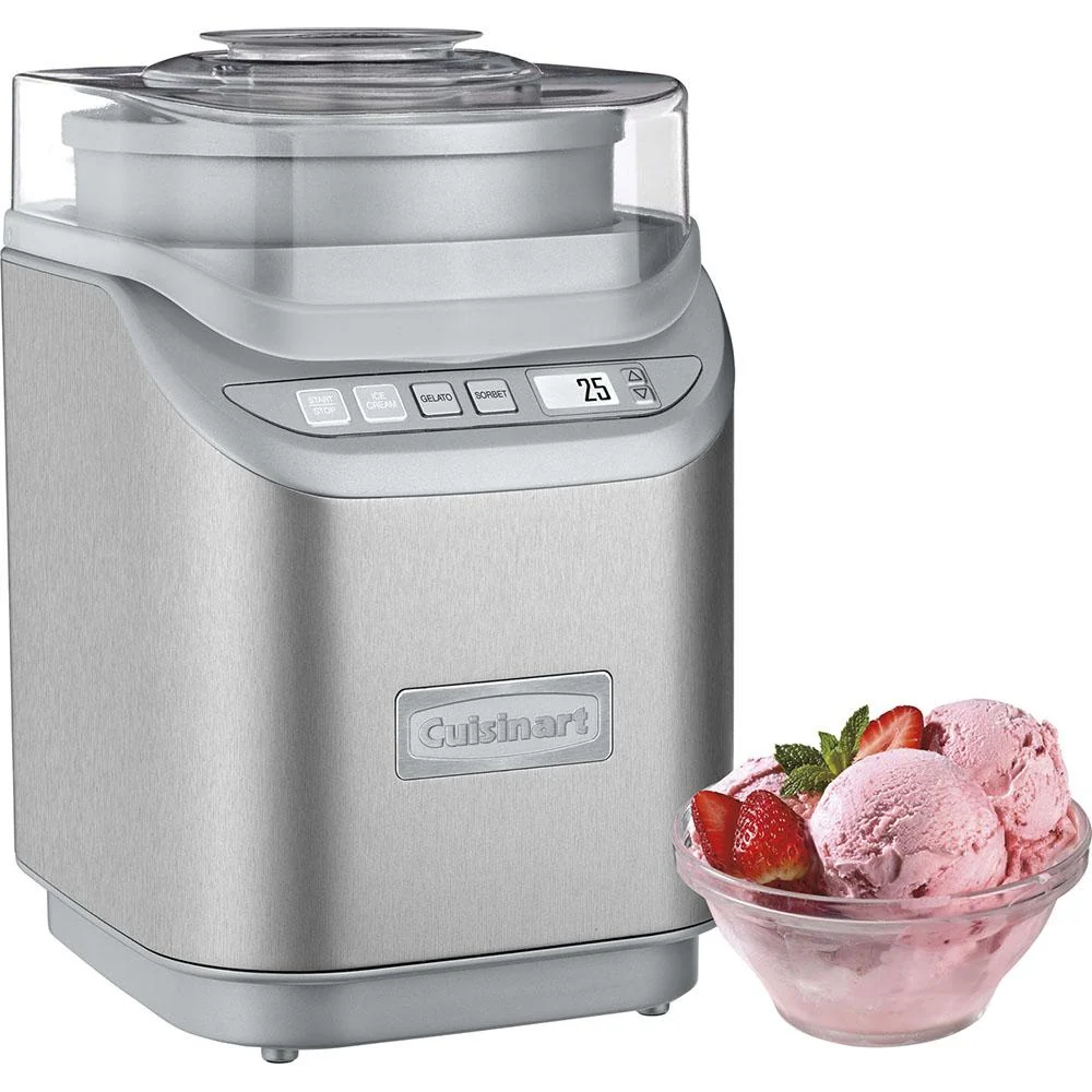 Cuisinart ICE-70 Electronic Ice Cream Maker; Brushed Chrome - Open Box - Image 3