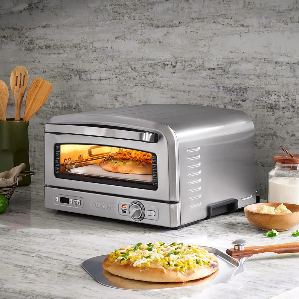 Cuisinart Indoor Portable Countertop Pizza Oven - Stainless Steel - CPZ-120 - Image 10