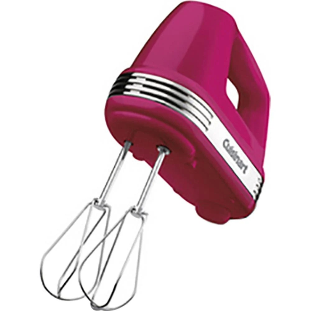 Cuisinart Power Advantage 5-Speed Hand Mixer Magenta + 1 Year Extended Warranty - Image 4